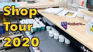 Shop Tour 2020: Resin Casting and Woodturning Shop
