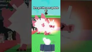 Bro got the zen update 😭🙏 