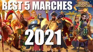 5 marches Best of Both Worlds for the best value and utility(2021) in Rise of Kingdoms