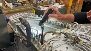 Uniweld Aluma-Braze aluminum coil leak repair