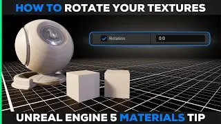 How to rotate texture in Unreal Engine 5 | Beginner Tutorial