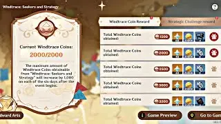 [Event] Windtrace: Seekers and Strategy Day 2 | Genshin impact 4.6 🍃
