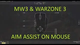 AIM ASSIST on MOUSE: MW3 & Warzone 3 Config. Sticky aim & Slide cancel. Game play at the end.
