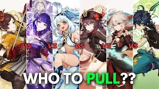 F2P : Watch before 5.1!! Best character in Upcoming Banners??[ Genshin Impact ]