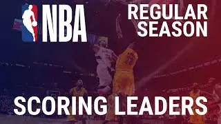 NBA Career scoring leaders - Regular season  - 2 minutes animation