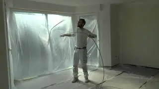 Покраска с Graco GX 21 Airless