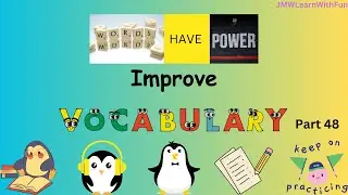 Vocabulary   Week 48