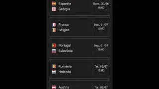 Oitavas da Eurocopa