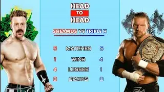Sheamus VS Triple H Wrestling Statistics Comparison Video | Triple H - Sheamus | Wrestling Stats |