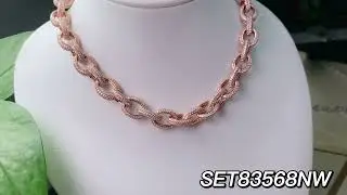 925 silver Cuban chain necklace