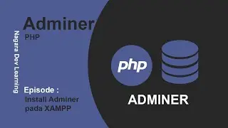 install Adminer in XAMPP Windows 10