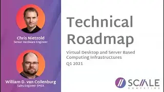 Technical Roadmap Sessions - Virtual Desktop and Server Based Infrastructures