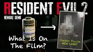 Resident Evil 2 Remake Demo | What’s On The Film? | Classic Puzzle Re-Imagined!