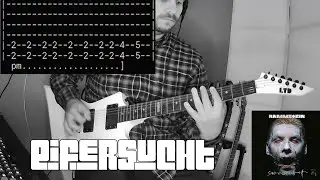 Rammstein -  Eifersucht |Guitar cover| |Tab|