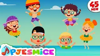 DJEČJE PJESME Mix 45 min 🎶🌞🌊 Na Moru Nam Je Lijepo i Ostale Vrtićke Pjesmice Za Učenje i Zabavu