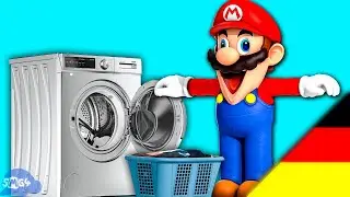 SMG4 in German: Mario Does His Laundry