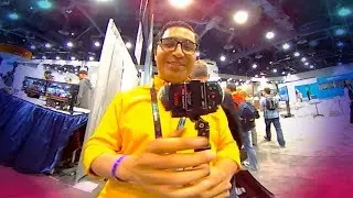 KODAK SP360 4K Hands-On @ NAB 2016 | 360° Booth Tour