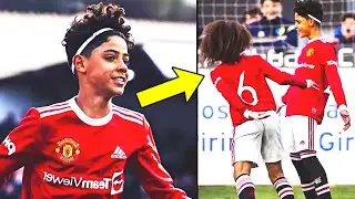 RONALDO JR' NEW GOAL FOR MAN UTD! Cristiano scored and made a Siiiuuu celebration like his father!