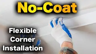 How To Install NO-COAT Flexible Corner Bead For DRYWALL!