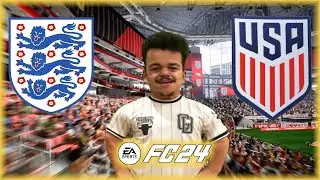 FIFA 24 World Challenge: England vs USA! The Game chooses my difficulty!