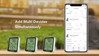 Govee Bluetooth Hygrometer Thermometer, Humidity Temperature Gauge with Remote Monitor 