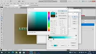 золотой текст в adobe photoshop