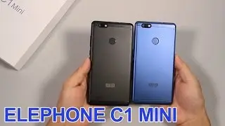 ELEPHONE C1 MINI Unboxing First Look