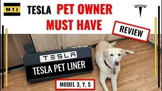 Tesla Pet Owner MUST HAVE Tesla Pet Liner for Model 3 Y and S Pet Seat Cover