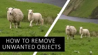 Photoshop Tutorial - How to remove unwanted object from an image