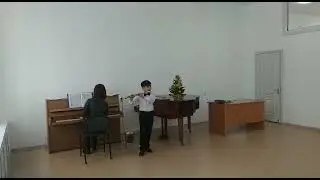 Соната в исполнении Ансата Нусурбаева, отчётный концерт