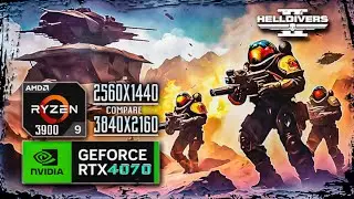 ТЕСТ ГРАФИКИ HELLDIVERS 2 | УЛЬТРА НАСТРОЙКИ ХЕЛЛДАЙВЕРС 2 ГЕЙМПЛЕЙ | 4K & 2K ULTRA SETTING