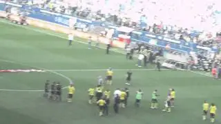 HSV BVB Dortmund Hamburg 09.04.2011 Stimmung kurz nach dem Spiel