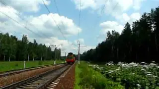 ЧМЭ3 на участке Малиновка - Дедовск.