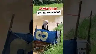 Cewek berak saat ada yang mancing 