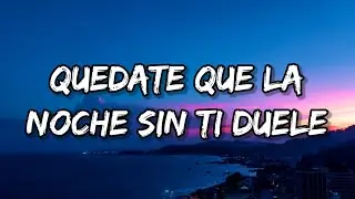 Quedate que la noche sin ti duele (Letra/Lyrics) [Tiktok Song]