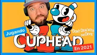 Mi Primera Vez Jugando Cuphead EN 2021 😲😈😭🍎 (me sorprendió)