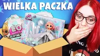 BIG BOX with LOL SURPRISE 📦 Crystal Star OMG 🌟 Glitter Globe WINTER DISCO dolls ❄️ miss Aga