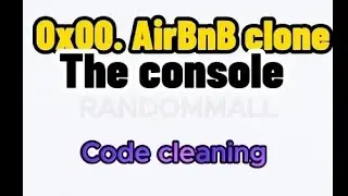 0x00. AirBnB clone - The console