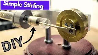 How To Make a Stirling Engine at Home Step-by-step guide – Part 1 (DIY)