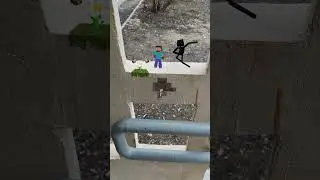 Minecraft characters in real life #caught #camera #sighting