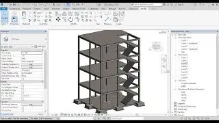 Revit Structure Khmer - Structural Stairs With Reinforcement P1