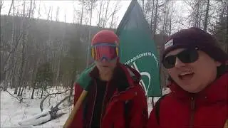Переход через Байкал 23 фев 2019 года ФУТиИТ