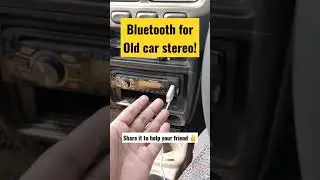 Bluetooth for Old car stereo! 