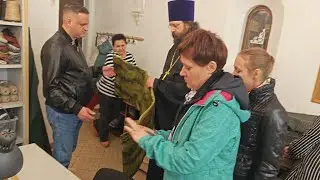 Встреча прихожан Храма преп.Серафима Саровского в Раево и членов партии 