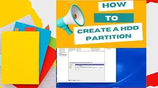 Create A Hdd Partition In Under Five Minutes!\\ How to create partition HDD After Install Window
