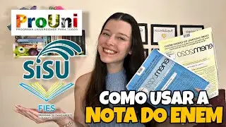 WHAT TO DO AFTER THE ENEM EXAM? | How to Use Your Enem Score to Get Into College???
