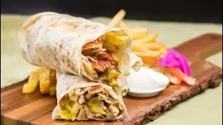 How to make Homemade Shawarma || Chicken Shawarma recipe