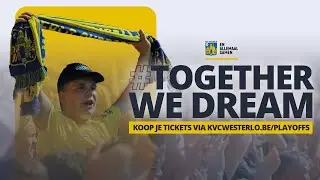 #𝗧𝗼𝗴𝗲𝘁𝗵𝗲𝗿𝗪𝗲𝗗𝗿𝗲𝗮𝗺 • Koop je ABO voor de Europe Play-Offs