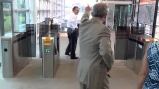 New Fare Gates at MBTA's Assembly Station