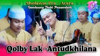 QOLBY LAK - ANTUDKHILANA, VOCAL KANG RICKZA GANDRUNG NABI  BIKIN BAPER 😍